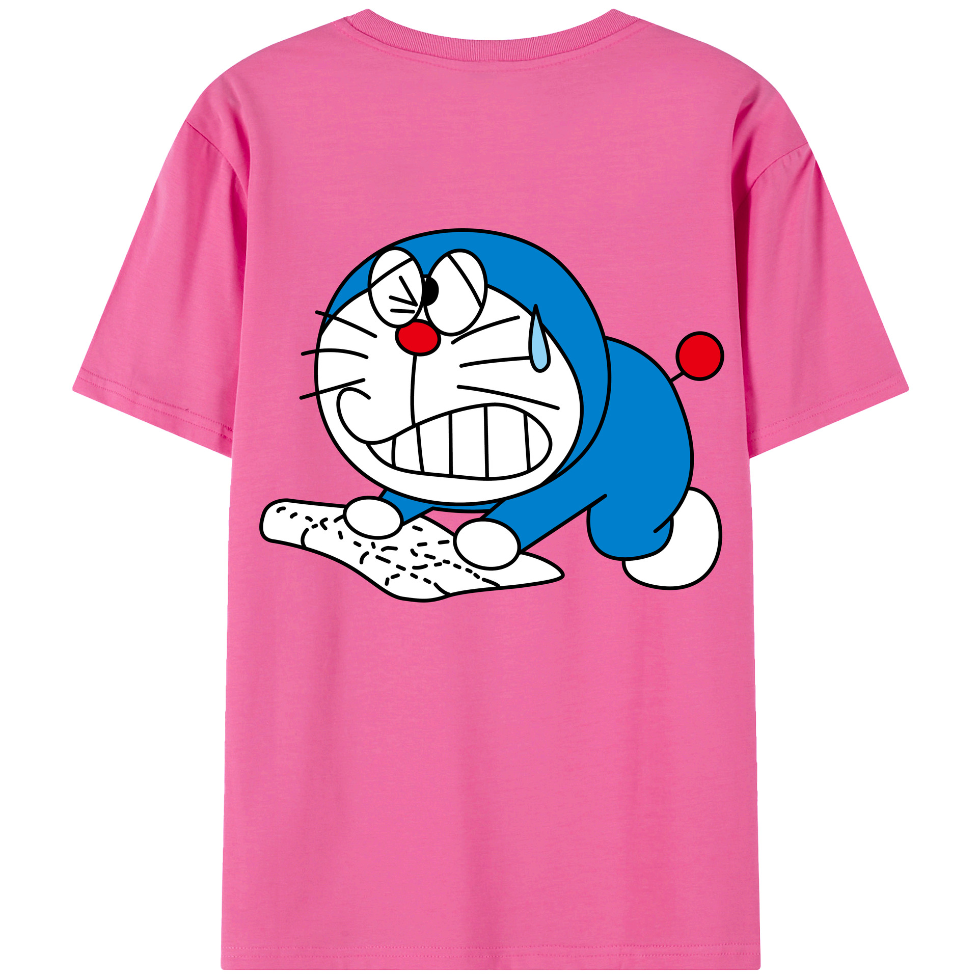 （画像用） ドラえもん Doraemon レディース半袖Tシャツ(バックプリント)